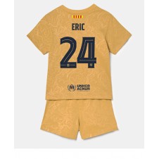 Barcelona Eric Garcia #24 Bortaställ Barn 2022-23 Korta ärmar (+ Korta byxor)